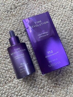 Time Revolution Night Repair Ampoule 5X - Purple